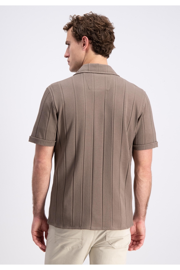 Gabbiano Shirt S/S bruin
