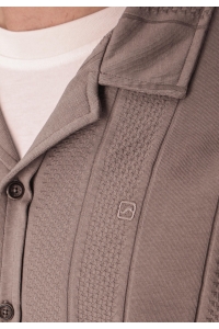 Gabbiano Shirt S/S bruin