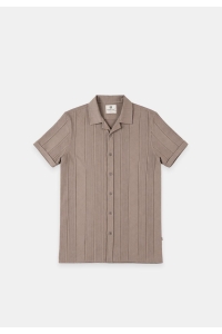 Gabbiano Shirt S/S bruin