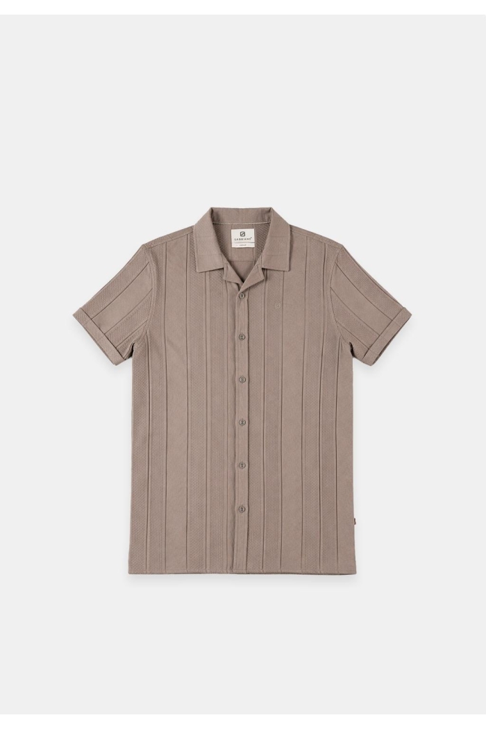 Gabbiano Shirt S/S bruin