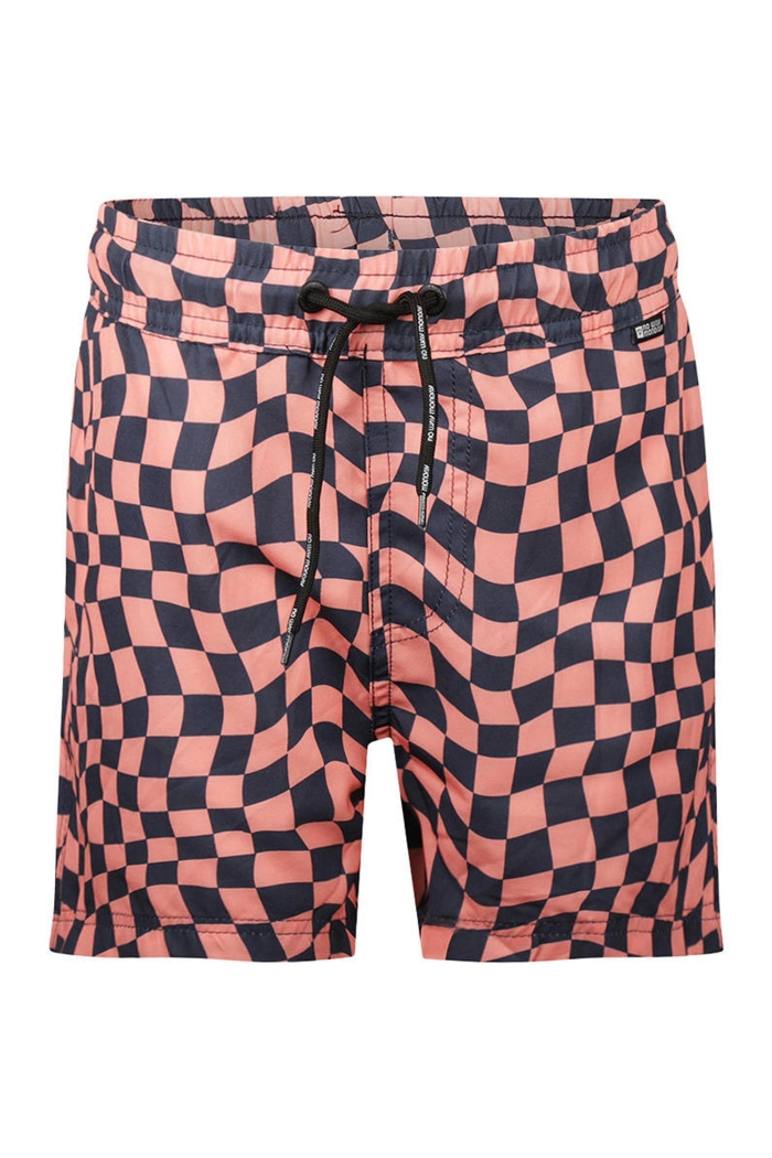 No Way Monday Ki Swimshort blokje coral pink