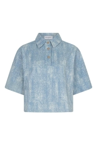 Lofty Manner Blouse Abby blue