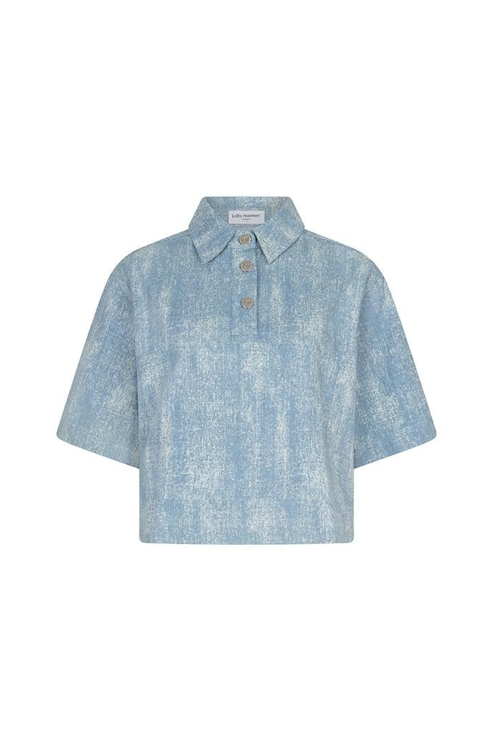 Lofty Manner Blouse Abby blue