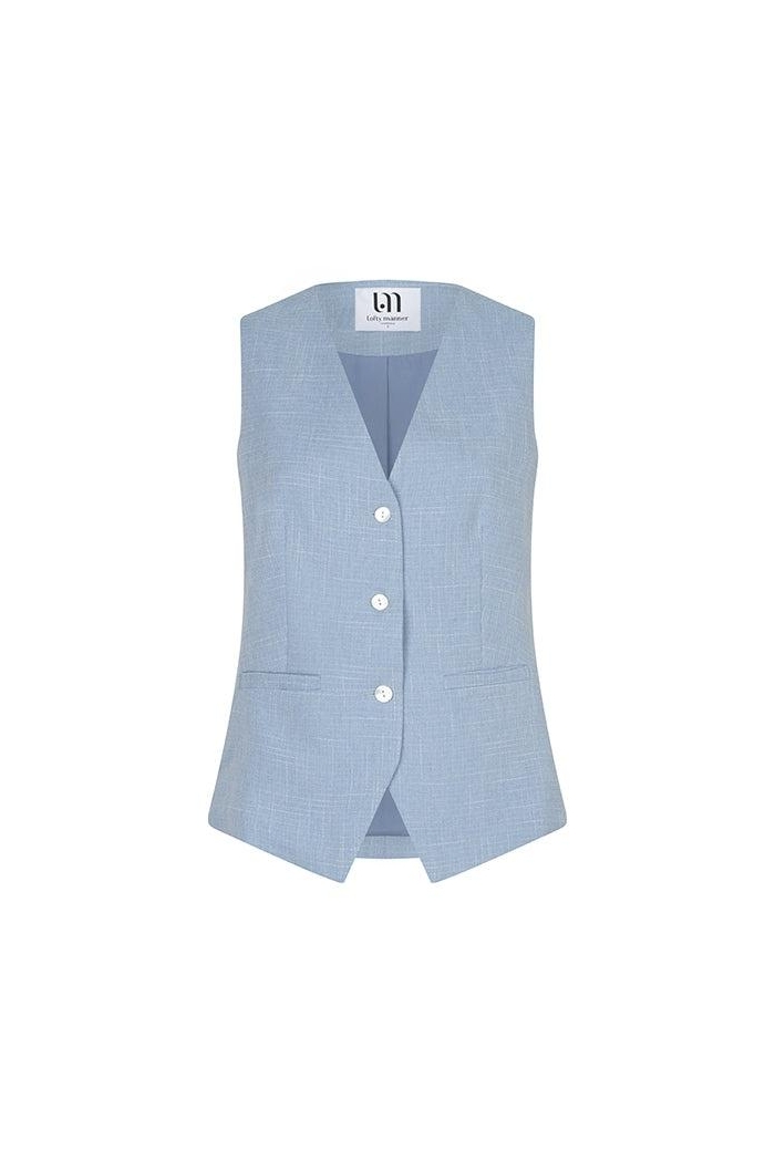 Lofty Manner Gilet Shirin blue