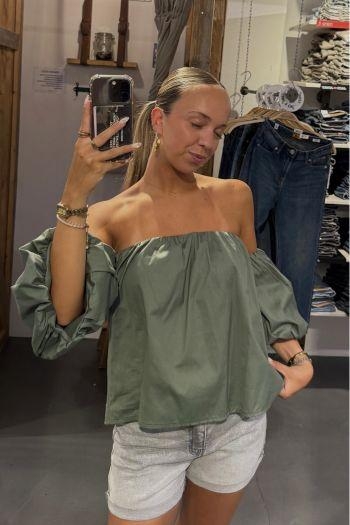 LIZ&JAZZ THE LABEL Top off shoulder uni