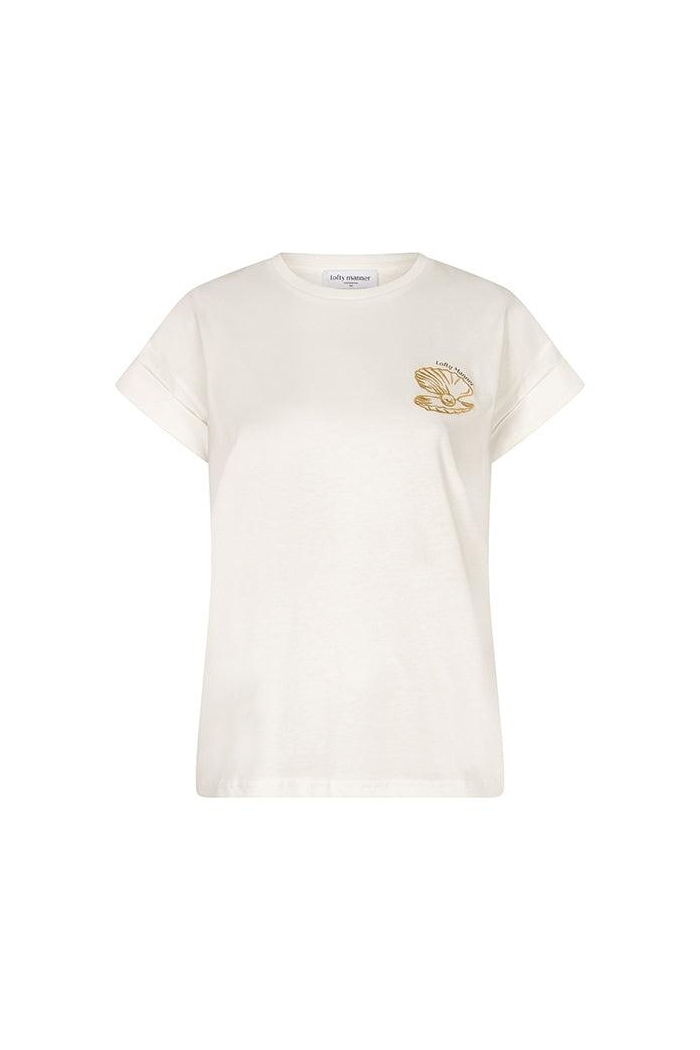 Lofty Manner T-shirt Nora creme