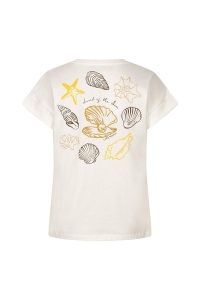 Lofty Manner T-shirt Nora creme