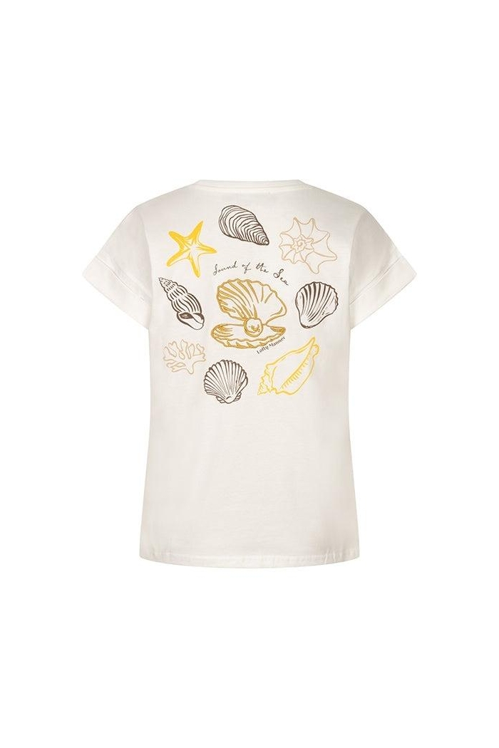 Lofty Manner T-shirt Nora creme