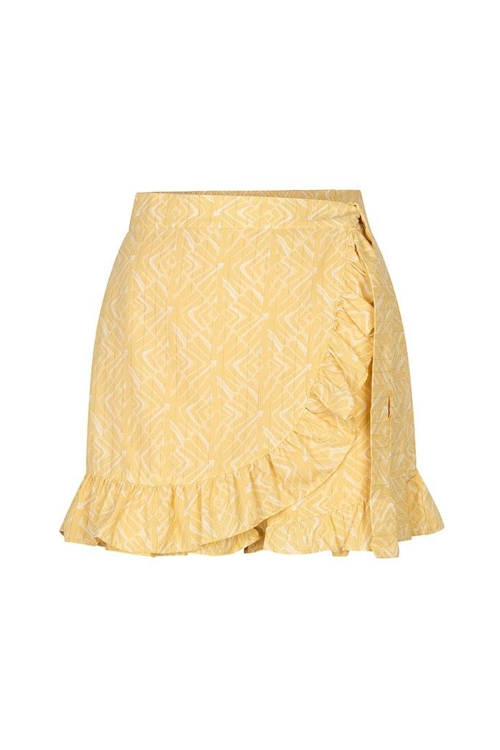 Lofty Manner Short Jazzy pyramid gold print