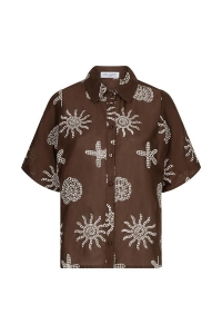 Lofty Manner Blouse Rianne brown