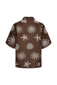Lofty Manner Blouse Rianne brown