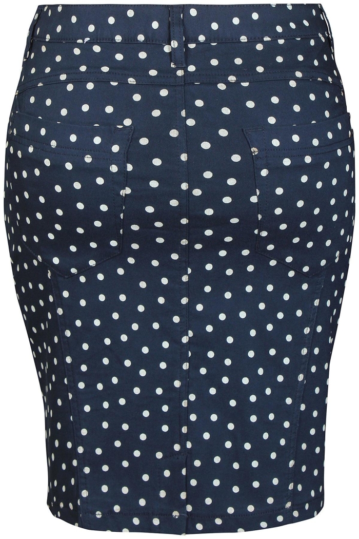 Ze-Ze Lance Skirt navy