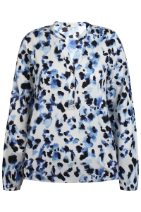 Kompagniet Blouse Relly blauw