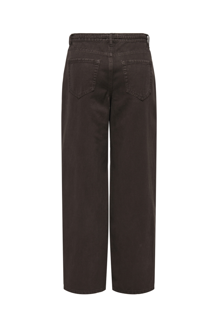 ONLY ONLGIANNA MW STRAIGHT DNM BROWN DNM: dark brown