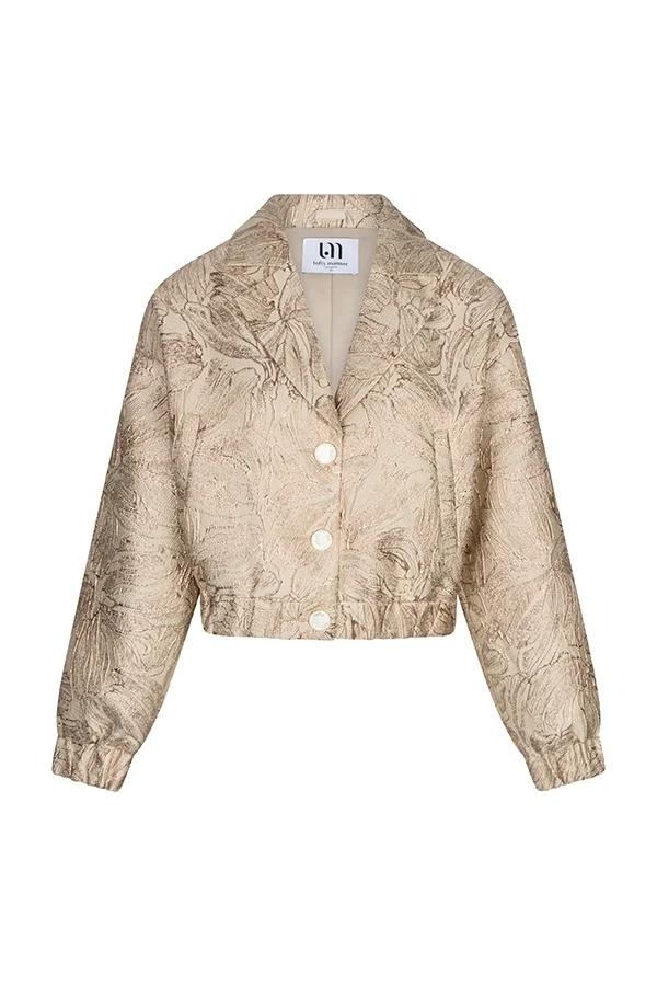 Lofty Manner Jacket Helja jacquard cream