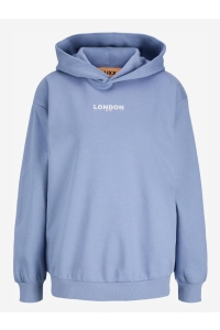 Jack and Jones JXNELLY LS HOOD SWT LN GRL country blue/london