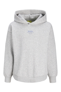 Jack and Jones JXNELLY LS HOOD SWT LN GRL light grey melange/seoul