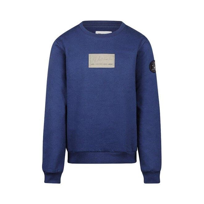 No Way Monday Kids Sweater Worldwide blue depths