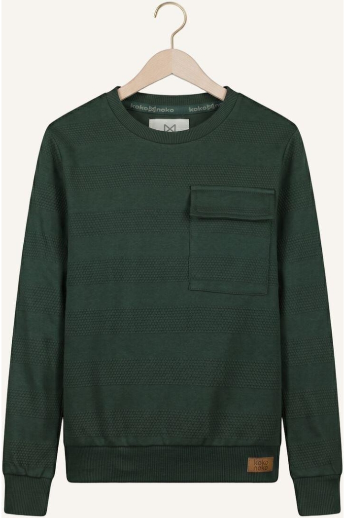 Koko Noko Kids Sweater zakje green gables
