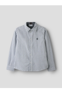 Name It NKMNEWSA LS SHIRT NOOS navy blazer/bright white