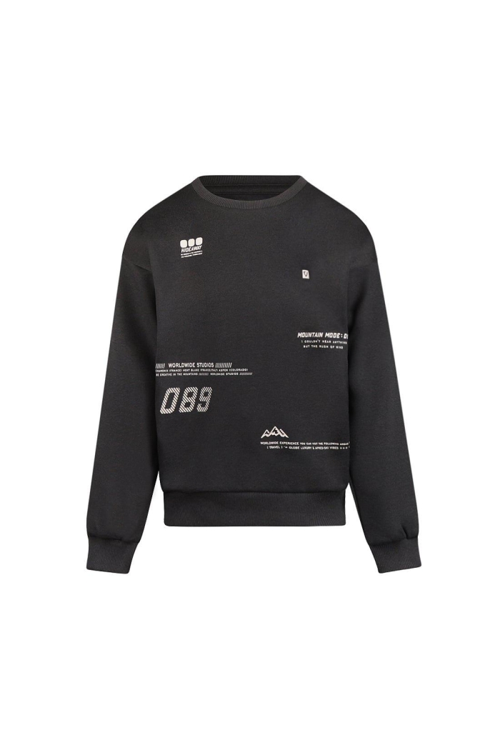 No Way Monday Ki Sweater Hideaway caviar