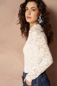 Lofty Manner Top Irea lace cream