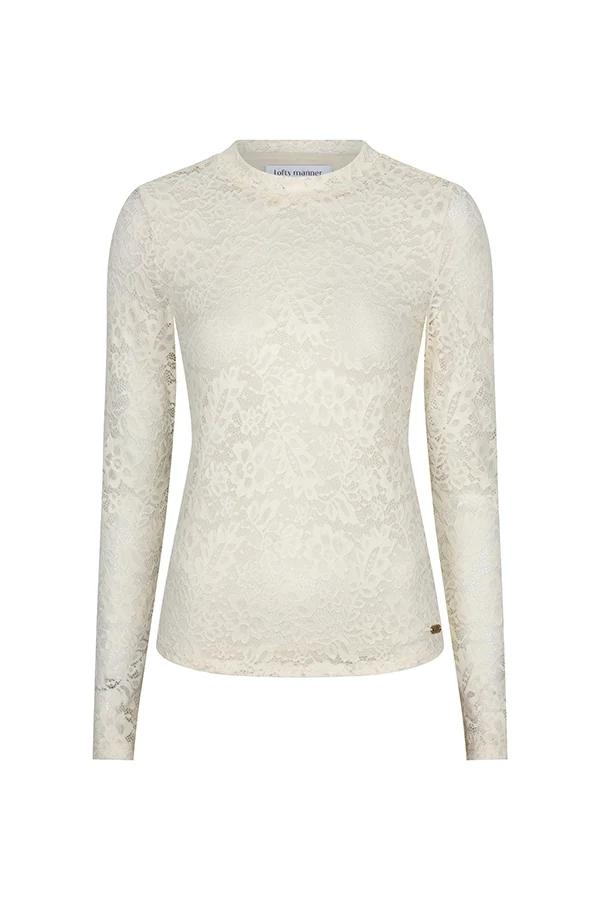 Lofty Manner Top Irea lace cream