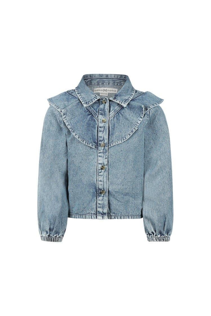Koko Noko Ki blouse jeans denim