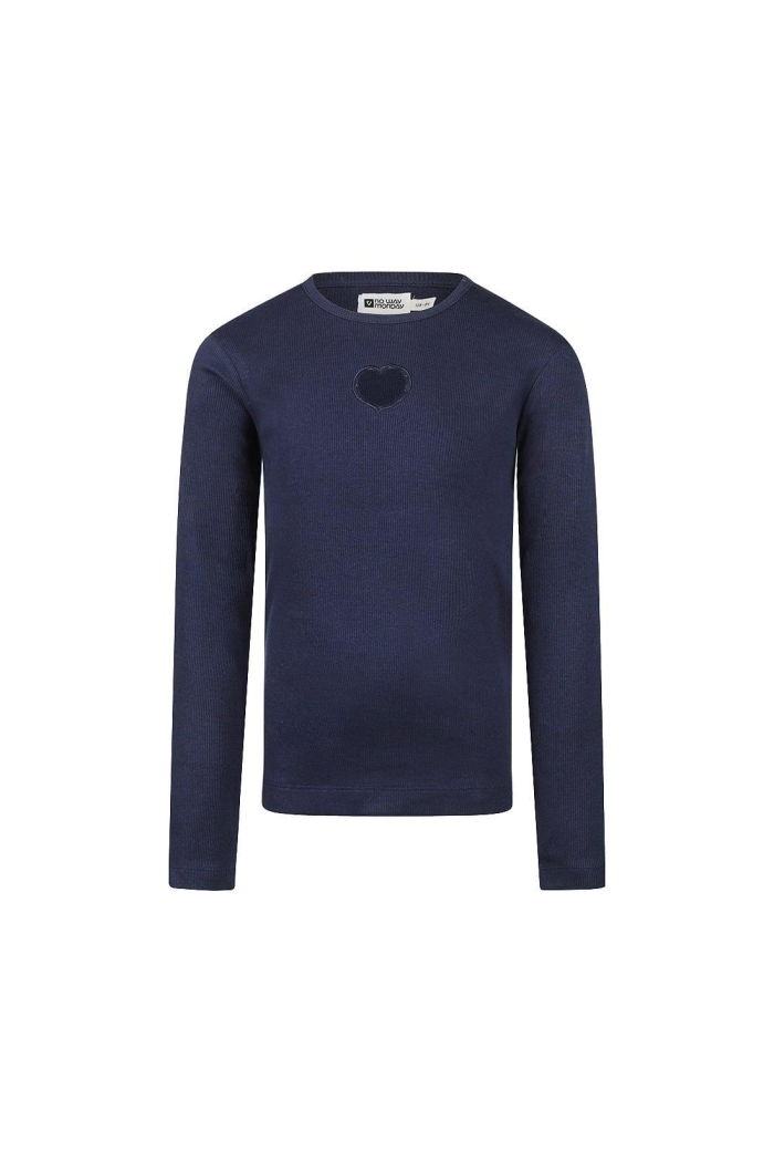 No Way Monday Ki Longsleeve uni peacoat