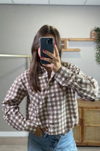 LIZ&JAZZ THE LABEL Blouse Ruit Liz & Jazz ecru