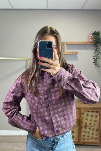 LIZ&JAZZ THE LABEL Blouse Ruit Liz & Jazz paars