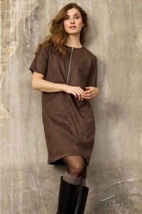Ze-Ze Hein Dress chokolade