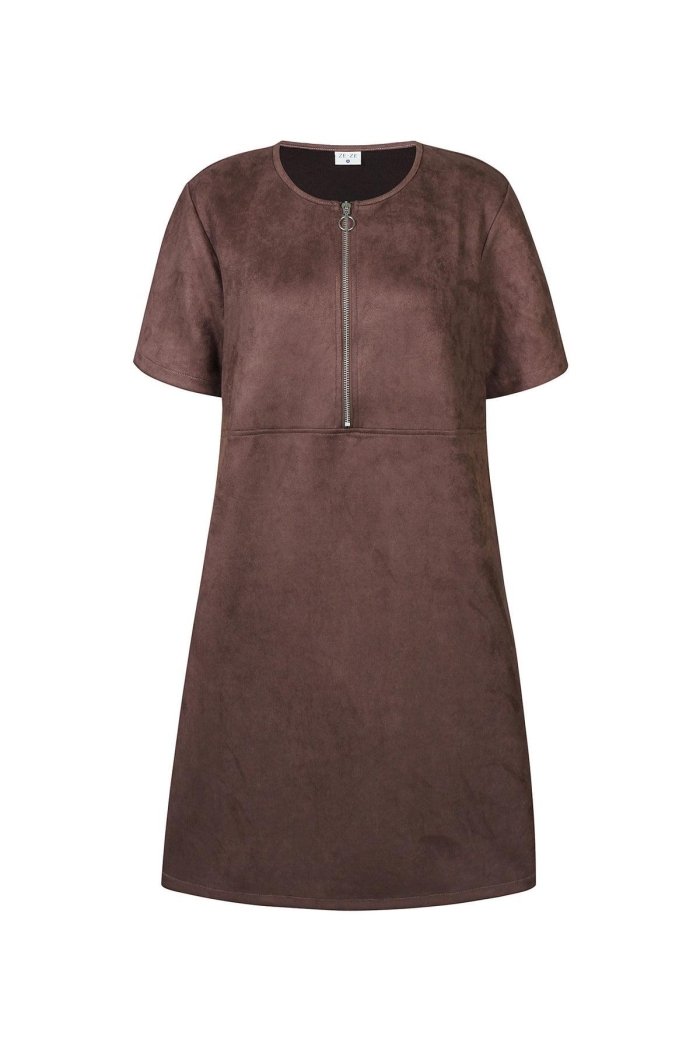 Ze-Ze Hein Dress chokolade