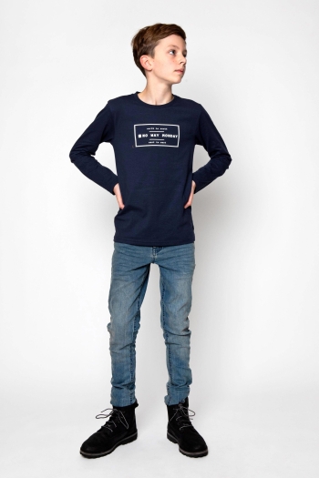 No Way Monday Ki longsleeve 48 Jongens