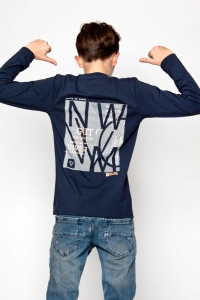 No Way Monday Ki longsleeve 48 blue depths