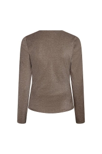 Lofty Manner Top Jori wrap taupe