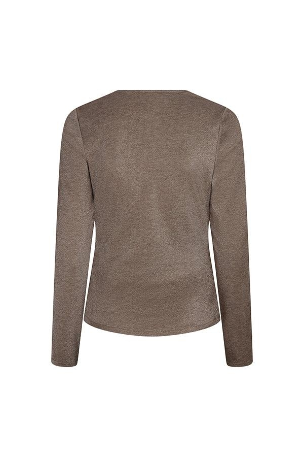 Lofty Manner Top Jori wrap taupe