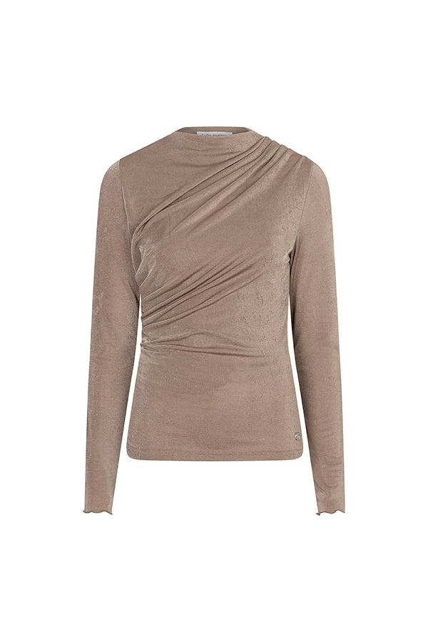 Lofty Manner Top Jimmie draped taupe