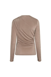 Lofty Manner Top Jimmie draped taupe