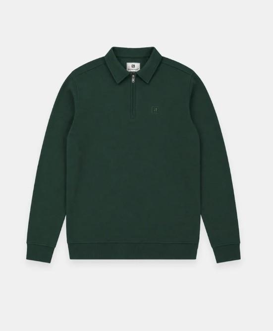 Gabbiano Diagnal Sweat Polo Kean highland green