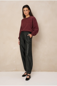 Lofty Manner Sweater Kensi burgundy