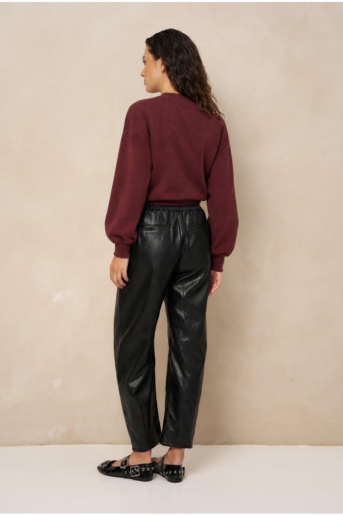 Lofty Manner Sweater Kensi burgundy