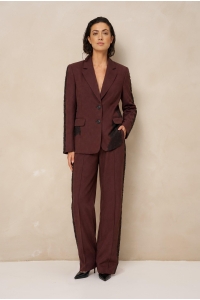 Lofty Manner Pant Koya burgundy