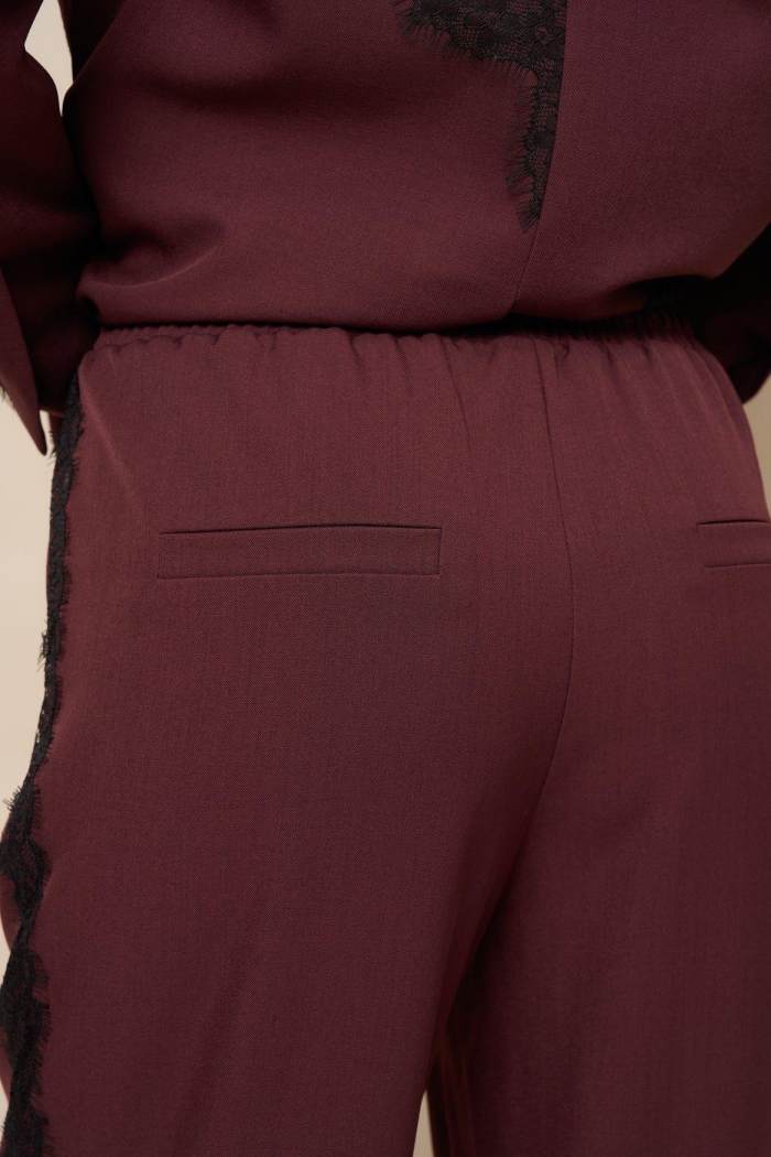 Lofty Manner Pant Koya burgundy