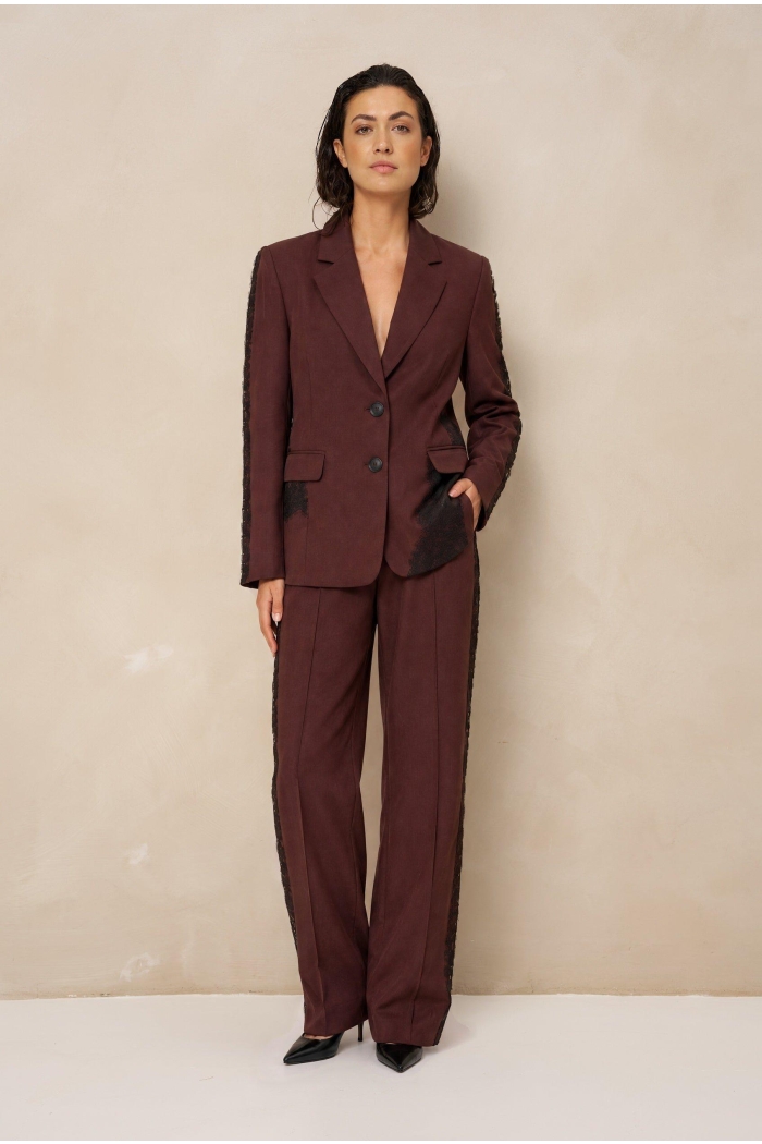 Lofty Manner Blazer Kae burgundy
