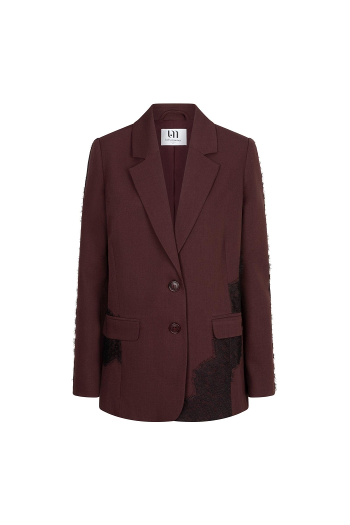 Lofty Manner Blazer Kae burgundy