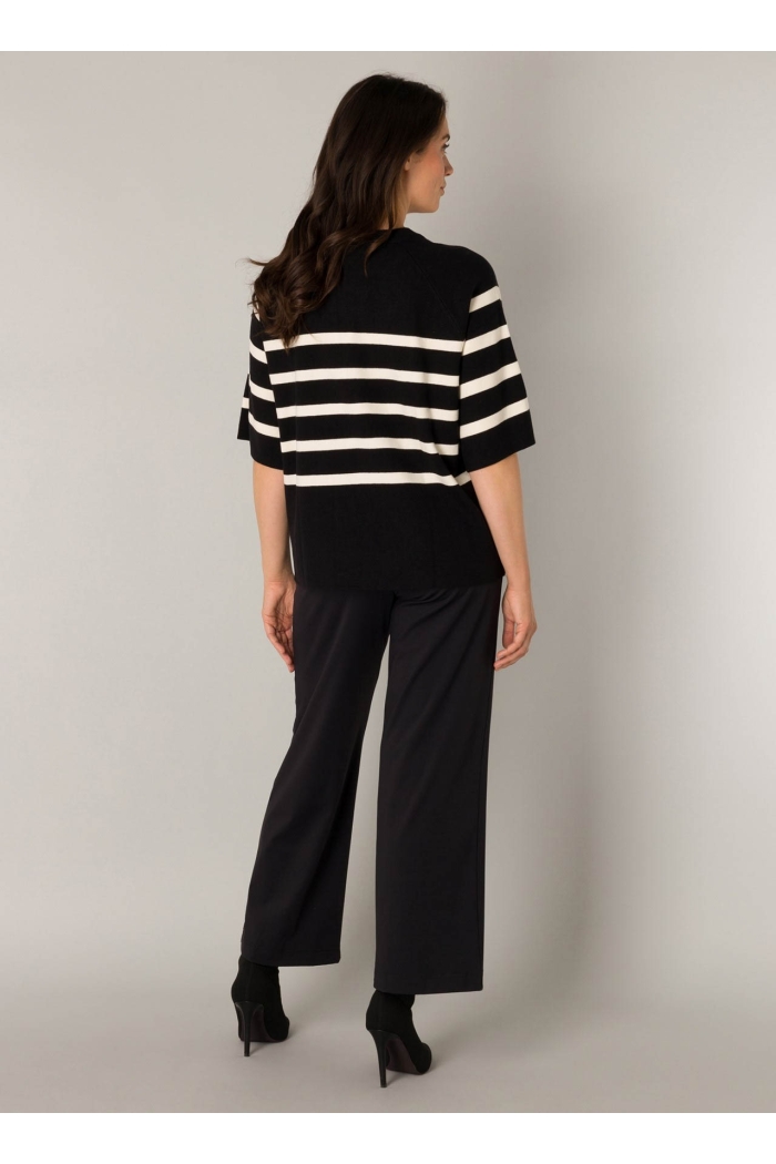 Yest Niki Pullover black/ecru