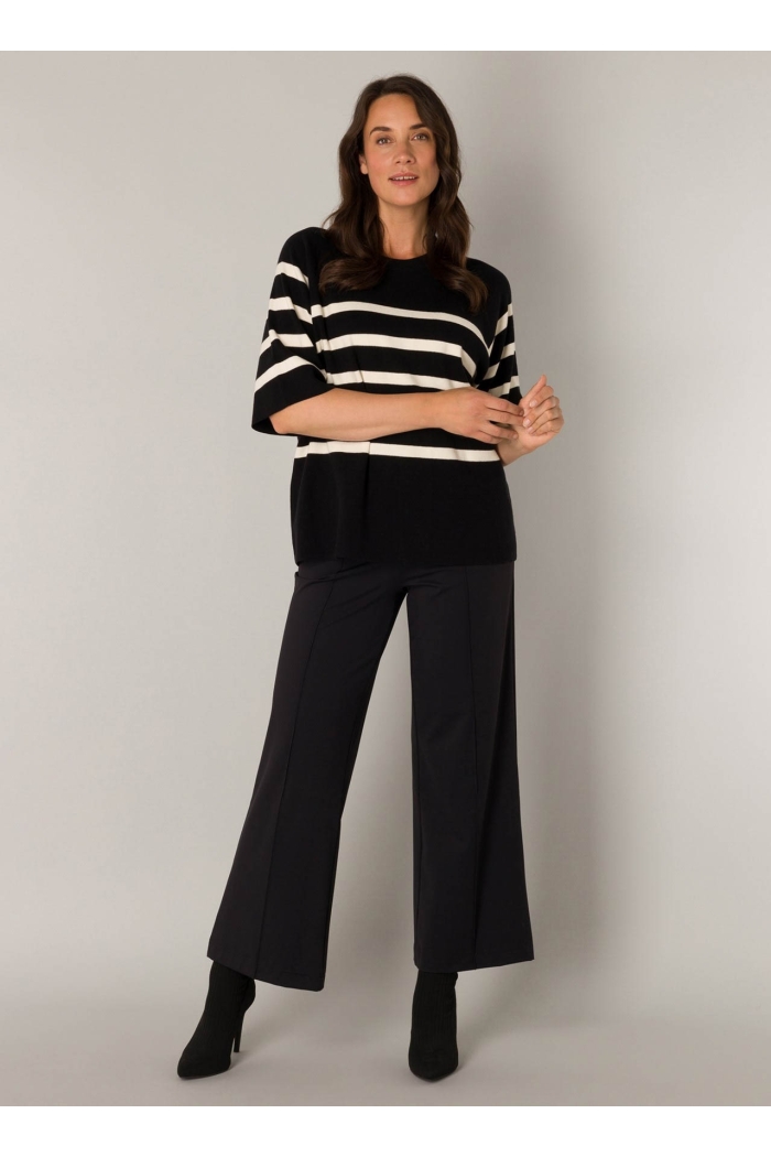 Yest Niki Pullover black/ecru