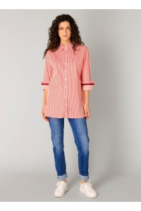 Yest Rae Blouse off white/coral