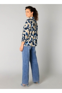 Yest Ragin Blouse summer blue/multi co